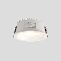 Светильник встраиваемый 10,5*4,5 см, вр 9,5 см, LED*9W, 3000K, Crystal Lux CLT 529 CLT 529C105 WH 3000K, Белый