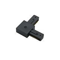 Коннектор для однофазного шинопровода Favourite Practica 2201-CB-002, черный