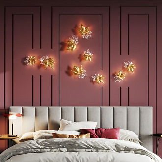 Бра 21 см, 3W, 3000K, 180Lm Odeon Light EVA 4371/3WL, золото