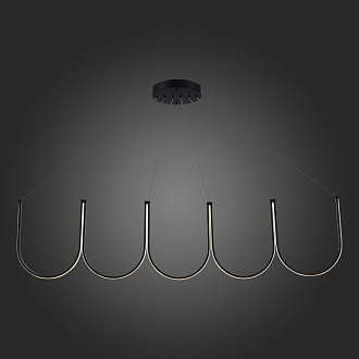 Светильник подвесной 155 см, 68W 3000K ST LUCE HEIT SL6202.413.01 Черный