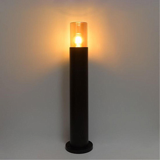 Ландшафтный светильник 9*60 см, 1*E27*40W  Arte Lamp Seginus A6515PA-1BK черный