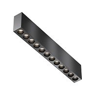 Потолочный светильник 25 см, 20W, 3000-6000K, Maytoni Points C066CL-20W3-6K-B, черный