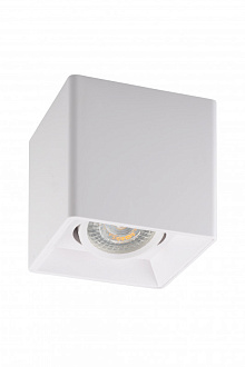 Светильник 9*9 см, MR16(G5,3) 10W, Denkirs DK3030-WH белый