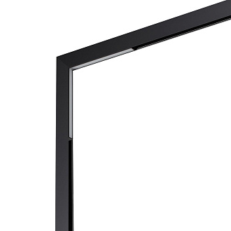 Трековый светильник для низковольтного шинопровода LED Novotech Flum 358608, LED, 4000K, черный