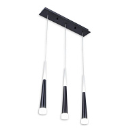 Светильник подвесной 55*9*160 см LED*21 W, 3000 К Citilux Вегас Черный CL227031