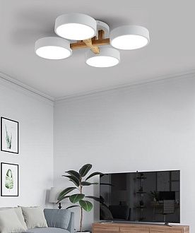 Потолочная светодиодная люстра Inodesign Joist White 40.6211