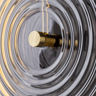 Светильник 30 см, 12W, 200 Lm, 3000K, 1 м2 Freya Borbon FR5442PL-L11B, латунь