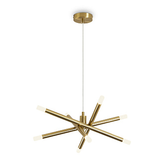 Светильник 58 см, 20W, 3000K, Freya Wands FR6130PL-L24B, латунь