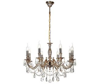Люстра *70*100 см, 8*E14*60W, Lucia Tucci Firenze FIRENZE 141.8 coffe gold, золотой