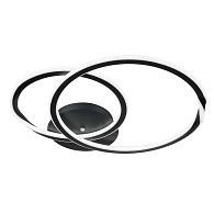 Люстра 50*42*7- см, 1*LED*93W, 3000-6500K, Arte Lamp Marsic A2211PL-48BK, Черный