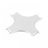 Соединитель с токопроводом "X" Novotech SHINO 135212, белый