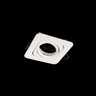 Встраиваемый светильник 10*10*2,5 см, GU10 LOFT IT Trick 10342 White белый, вр 7,5 см