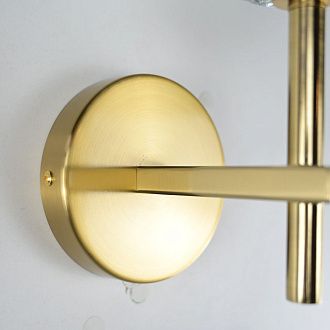 Бра Boule de Cristal Single Sconce Brass 22*11*22 см, 1*G9*40W, ImperiumLoft 44.234, Латунь