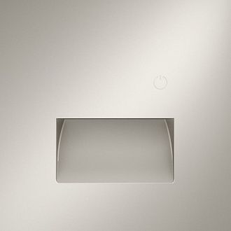 Подсветка светодиодная встраиваемая Voltum S70 с датчиком, кашемир пластик Soft touch VLS070703