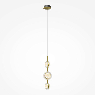Подвесной светильник 12,6*13*368 см, LED, 3000К, Maytoni Pharao MOD361PL-L22BS3K латунный
