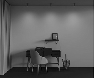 Накладной светильник 5,4*5,4*10,8 см, 1*GU10, 10W, Maytoni Technical Artisan C080CL-01-GU10-MG золото матовое