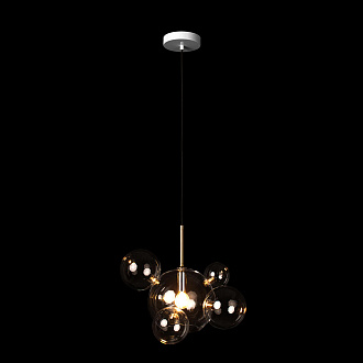 Подвесной светильник 41*31 см, 1*E14*40W LOFT IT Bolle 2027-P6 mini золото