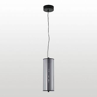Подвесной светильник 12 см, 12W, 4000K, Lussole LSP-4039, черный