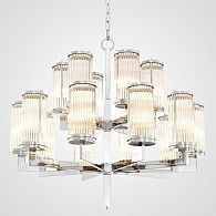 Подвесная люстра Сilindery Silver D75 75,5*75,5*73 см, 16*E14*40W, ImperiumLoft сilindery01, Серебристый