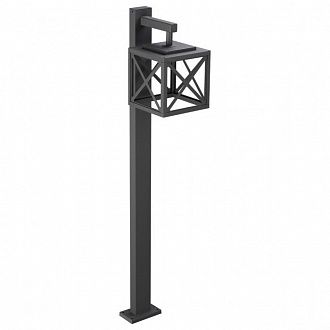 Столб LED Novotech Dantela 358448, 10W LED, 4000K, темно-серый
