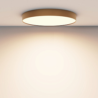 Светильник 60 см, 90W, 3000K, Maytoni Technical Ceiling Zon C032CL-90W3K-RD-MG, матовое золото