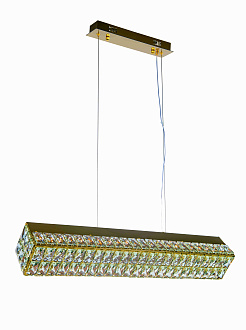 Люстра L800, мм, 33W, GOLD+CLEAR (Золото + Прозрачный Хрусталь) NewRgy 2809E/33W GOLD+CLEAR