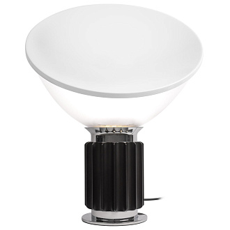 Настольная лампа 37*49 см, 1*E27*40W LOFT IT Taccia 10294/S Black черный, хром