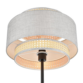 Торшер 40*40*150 см, 1*E27 Lumion Launa 8043/1F черный