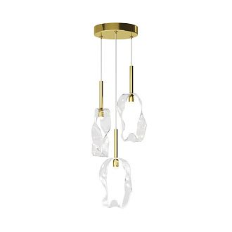 Подвесной светильник *20*49,8-339,8 см, *LED*7W, Maytoni Shiori MOD524PL-L8BSK, Латунь
