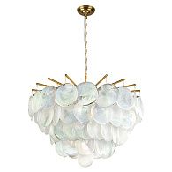 Подвесная люстра 80 см, LOFT IT Lolly 10492/800 Pearl, золото