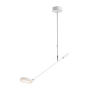 Подвесной светильник 88,4*88,4*98,9 см, LED, 8W, 3000К, Maytoni FAD MOD070CL-L8W3K белый