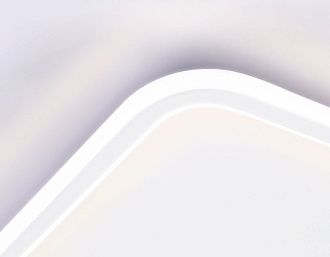 Потолочный светодиодный светильник с пультом управления 48*48*13- см, **W, 3000-6400K, Ambrella Light Comfort FL5114, белый