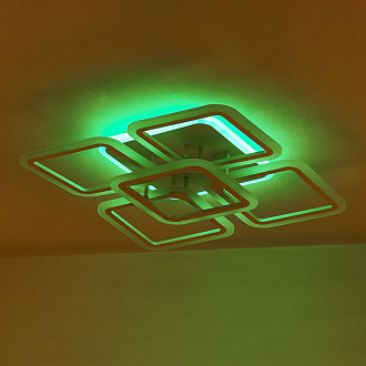 Светильник 56 см, 75W, 3000-5500K Citilux Марсель Смарт CL232A150E RGB, белый