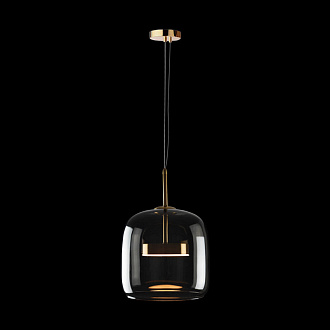Светильник подвесной LOFT IT LED Dauphin 10041A, 12W LED, 3000K, диаметр 26 см, золото