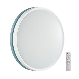 Светильник *50*11 см, LED 1*70W, 3000-6000 К, Sonex Nohava Blue 7669/EL, белый/голубой