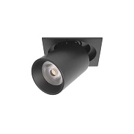 Встраиваемый светильник 9*9*9 см, 1*LED*7W 4000K LOFT IT Apex 10327/B Black черный, вр 5,5 см