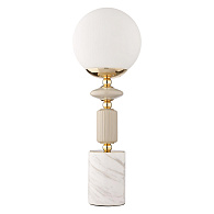 Настольная лампа 18*18*45 см, 1*E14 Lumion Vivien 6580/1T французское золото, серый