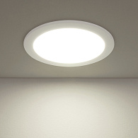 Встраиваемый LED светильник DLR003 18W 4200K Elektrostandard, вр 20,5 см