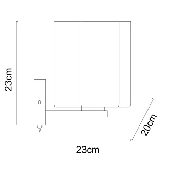 Настенный светильник Arte Lamp A3479AP-1CC хром