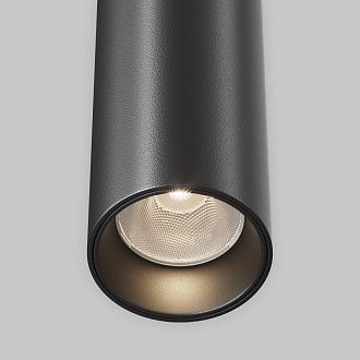 Подвесной светильник 3,5*3,5*58 см,  LED, 12W, 3000К, Maytoni Technical Jelly P105PL-12W3K-B черный