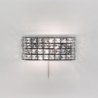 Бра Citilux Портал CL324401 хром 2*Е14 ширина 26 см