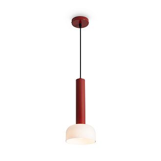 Подвесной светильник 15*15*236 см, LED, 5W, 3000К, Freya Barries FR6185PL-L5OR оранжевый