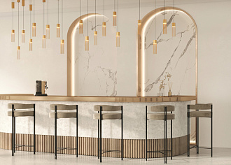 Подвесной светильник  8*92 см, LED 5W, 3000К, Золото Maytoni Imaginary MOD190PL-L5G3K
