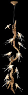 Светильник подвесной Wertmark Viviana WE183.12.503, 45*45 см, античная медь
