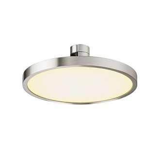 Трековый магнитный светильник 17 см, 10W, 3000K, Maytoni Technical Plato Flarity TR153-1-10W3K-PT, платина
