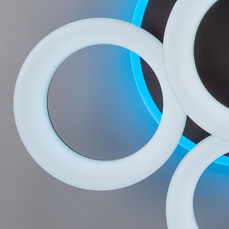 Светодиодный светильник 72 см, 105W с Алисой Citilux Паркер Смарт CL225A165E, 3000-5500K, коричневый-кофе