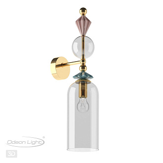Бра Odeon Light Bizet 4855/1WA Золото