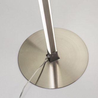 Торшер Citilux Гуффин CL804001, хром-белый, диаметр 25 см, 3000К