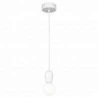 Подвесной светильник Lussole LGO LSP-8119 белый, диаметр 6 см