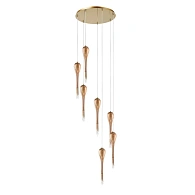 Люстра **56 см, 7*E14*40W, Arte Lamp Waterfall A1577SP-7GO, Золото